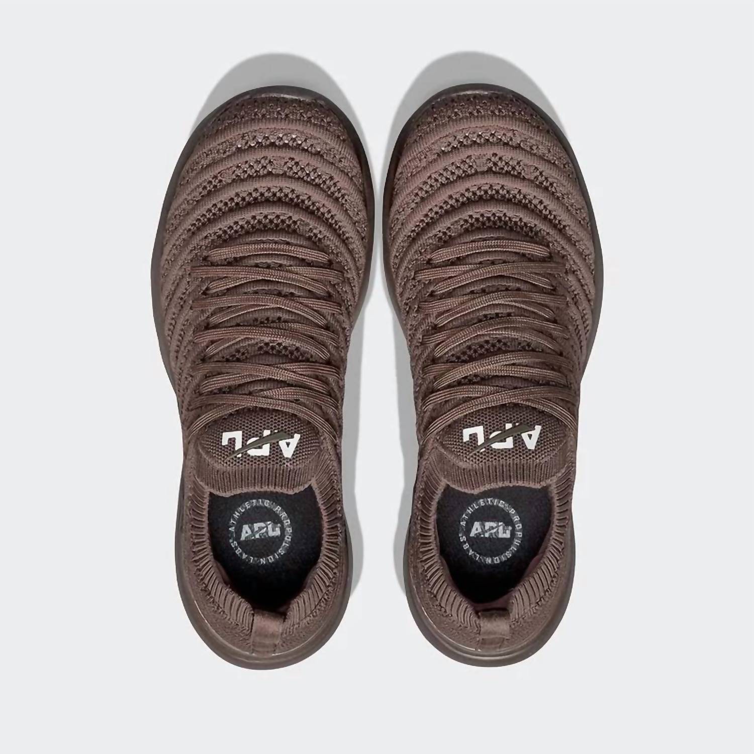 New Apl Men's Techloom Wave Sneakers In Chocolate/White